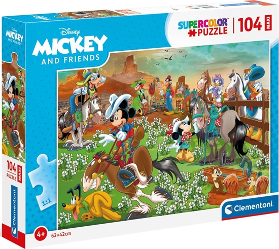 Picture of Clementoni Puzzle Maxi 104 Mickey and Friends