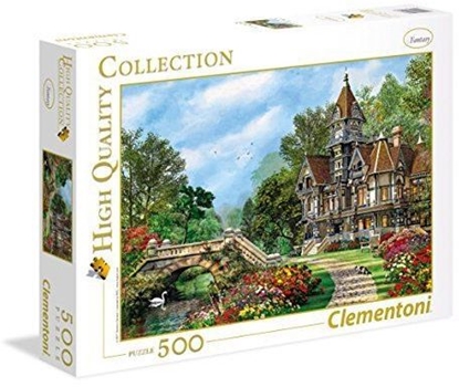 Attēls no Clementoni Puzzle, 500 elementów. Old Waterway Cottage (35048 CLEMENTONI)