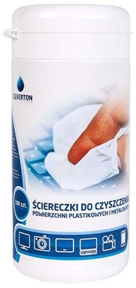 Picture of Cleverton Chusteczki nawilane do czyszczenia plastików 100 szt. (CLE000006)