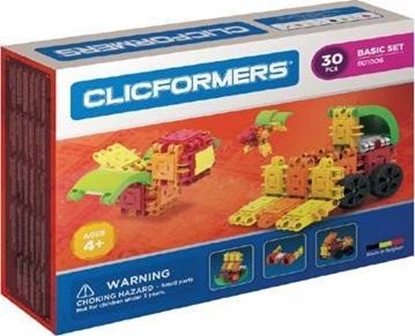 Attēls no Clics Klocki Clicformers 30 elementów (801006)