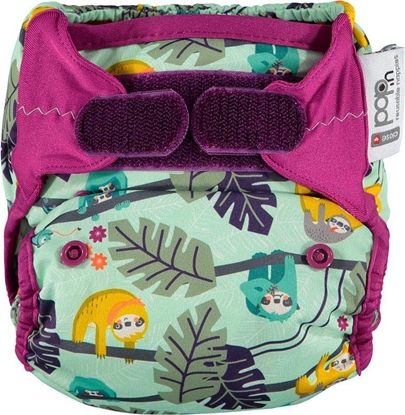 Attēls no Close Caboo Otulacz, pieluszka wielorazowa V2 Sloth z wkadem bambusowym 3-16 kg, 1 szt.