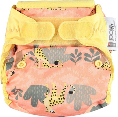 Изображение Close Caboo Otulacz, pieluszka wielorazowa z rzepami Cheetah 3-16 kg, 1 szt.