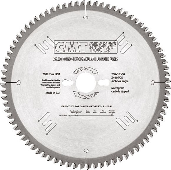 Picture of Griešanas disks alumīnijam CMT 296; 200x2,8x30; Z48; -6°