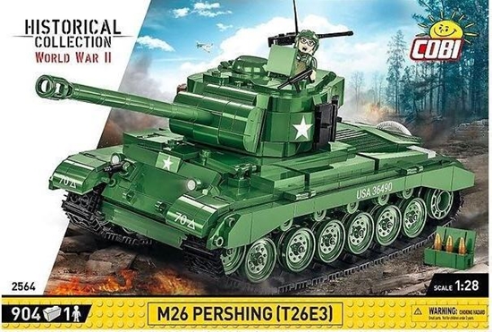 Picture of Cobi COBI 2564 Historical Collection WWII Czog M26 Pershing (T26E3) 904 klockI