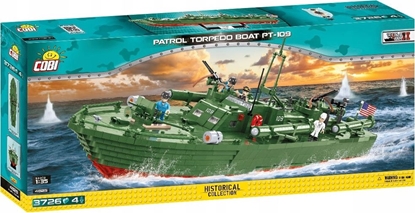 Picture of Cobi Historical Collection WWII Patrol Torpedo Boat PT-109 (4825)