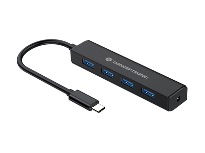 Picture of Conceptronic 4-Port USB 3.0 Hub, USB-C Connector