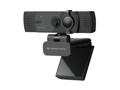 Attēls no Conceptronic AMDIS07B 4K-UltraHD Autofokus-Webcam