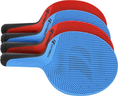 Picture of Cornilleau Zestaw Softbat Quattro 4 Rakietki I 4 Pieczki (454755)