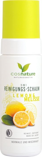 Picture of Cosnature Naturalna pianka oczyszczajca 3 w 1 z cytryn i melis 150ml