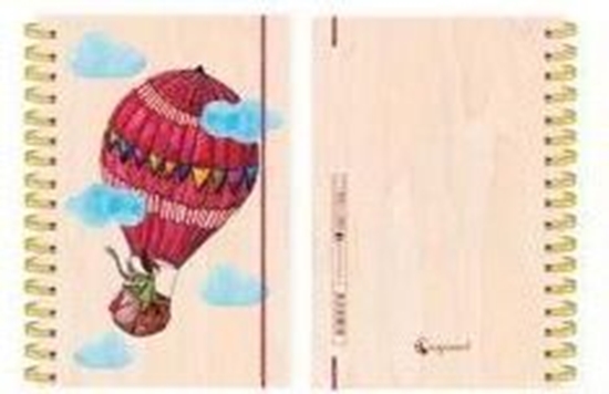 Изображение Cozywood Koonotatnik ozdobny A6 Balon 50 stron (308055)