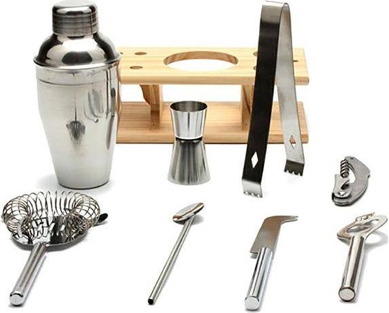 Picture of CreativeHome AG139B ZESTAW BARMANA SHAKER DO DRINKÓW 9 EL uniwersalny