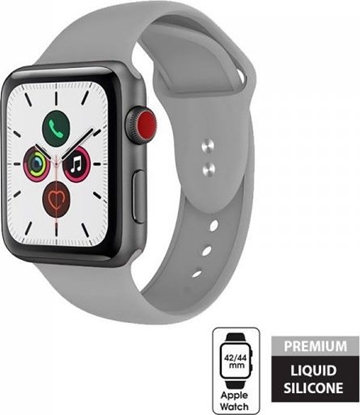 Attēls no Crong Crong Liquid Band - Pasek Apple Watch 42/44 mm (szary)