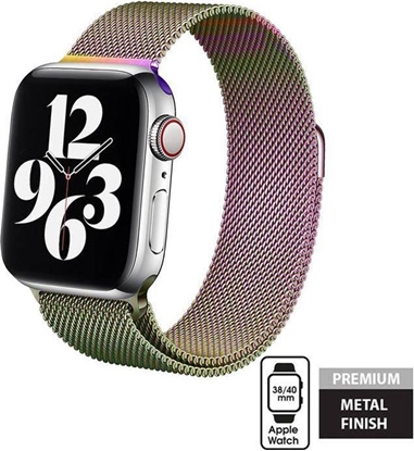Изображение Crong Pasek Milano Steel Apple Watch 38/40 mm opalizujcy