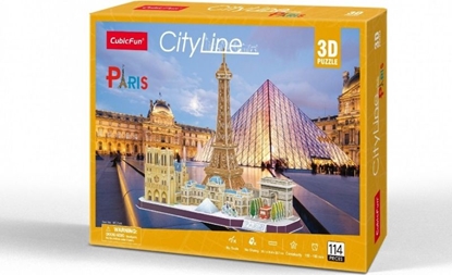 Изображение Dante Puzzle 3D City Line Paris