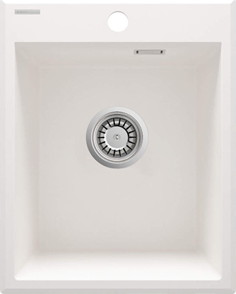 Attēls no Zlewozmywak Deante Deante Eridan Zlewozmywak granitowy 1-komorowy bez ociekacza - alabaster