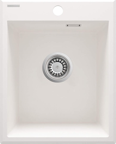Picture of Zlewozmywak Deante Deante Eridan Zlewozmywak granitowy 1-komorowy bez ociekacza - alabaster