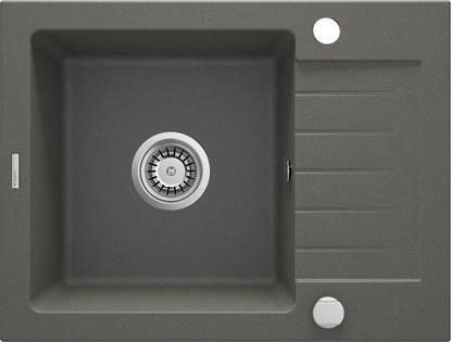 Изображение Zlewozmywak Deante Deante Zorba  1-komorowy z krótkim ociekaczem - nero