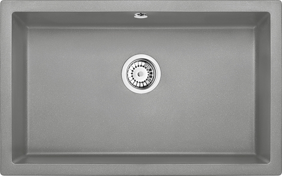 Picture of Zlewozmywak Deante KOMORA PODBLAT CORDA SZARY METALIK GRAN 800X500X210 3,5"+SPACE SAVER