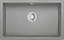 Attēls no Zlewozmywak Deante KOMORA PODBLAT CORDA SZARY METALIK GRAN 800X500X210 3,5"+SPACE SAVER