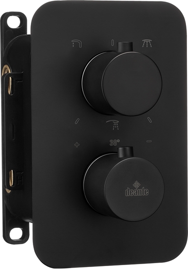 Изображение Deante KOMPONENTY DO BOX-A BXY_X44T TERMOSTATYCZNEGO NERO OKRGE