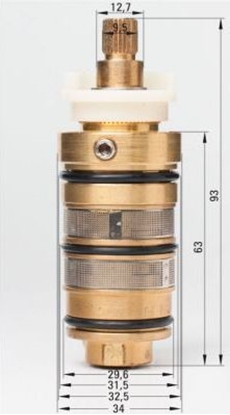 Attēls no Deante Multi-System gowica termostatyczna (XNCC7GUP9)