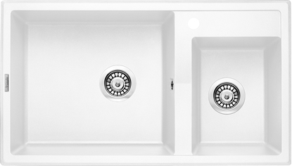 Изображение Zlewozmywak Deante ZLEW. ERIDAN ALABASTER GRANIT 2K 880X500X200 + SPACE SAVER