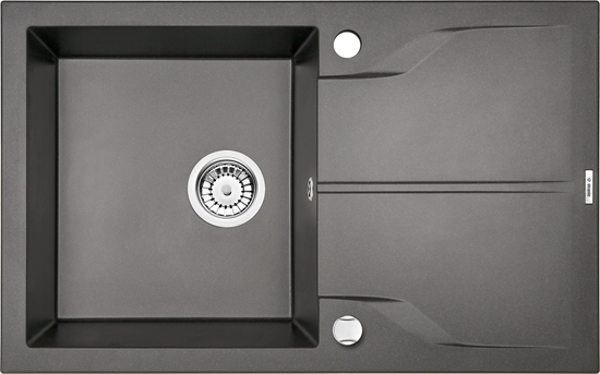 Изображение Zlewozmywak Deante .ANDANTE ANTRACYT METALIK GRANIT 1K Z/O 780X490X194+SPACE SAVER