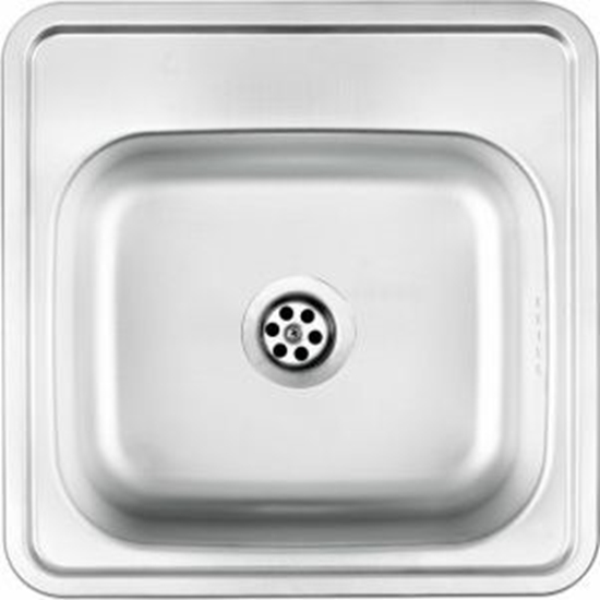 Picture of Zlewozmywak Deante  1-komorowy Techno bez ociekacza 38 x 38cm stalowy (ZMU 3100)