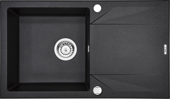 Picture of Zlewozmywak Deante  1-komorowy z ociekaczem Evora grafitowy (ZQJ 2113)