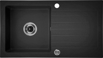 Изображение Zlewozmywak Deante  1-komorowy Zorba z ociekaczem 76 x 44cm grafitowy (ZQZ 2113)