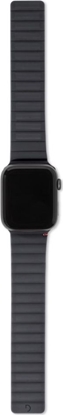 Attēls no Decoded Decoded - silikonowy pasek do Apple Watch 42/44 mm (czarny)