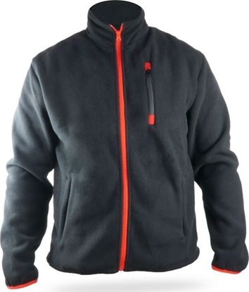 Изображение Dedra bluza polarowa 300g/m2, rozmiar S, kolor czarny (BH6PB-S)