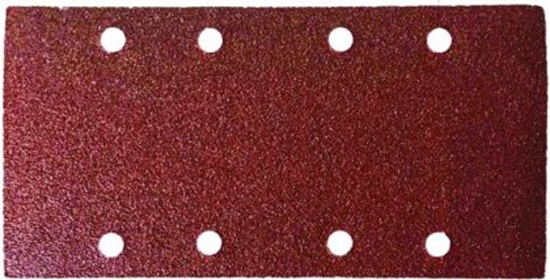 Picture of Dedra Papiery cierne z otworami rzep 92 x 182mm gradacja 100 5szt. (DED79433)