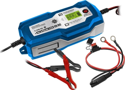 Изображение Dedra Prostownik mikroprocesorowy 10A, LCD, 6/12V 3-200Ah LFP