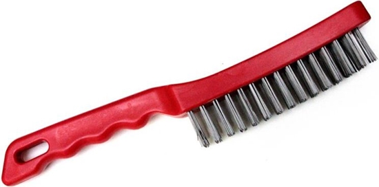 Picture of Dedra Szczotka druciana 4 rzdowa rczna z uchwytem plastikowym (2001P)