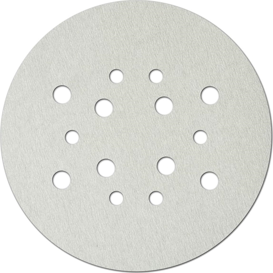 Picture of Dedra Tarczki cierne biae uniwersalne 225mm,grad150,rzep,kpl5szt