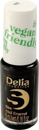 Attēls no Delia Delia Cosmetics Vegan Friendly Emalia do paznokci Size S nr 231 Black Orchid 5ml
