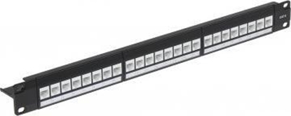Attēls no Delta Patch panel 19" 1U 24x RJ45 (PP-24/RJ-FX/6C)