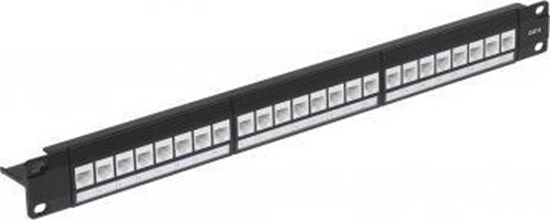 Picture of Delta Patch panel 19" 1U 24x RJ45 (PP-24/RJ-FX/6C)