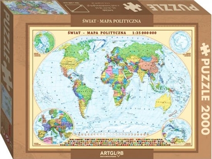 Attēls no Demart Puzzle - Świat polityczny 2000