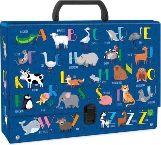 Изображение Derform TECZKA Z RACZKA A4/90MM ALFABET DERF