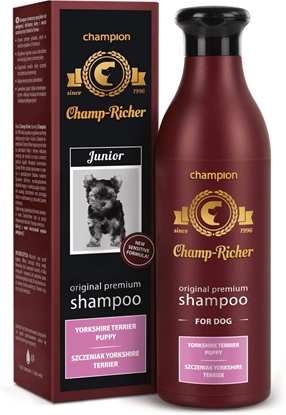 Attēls no Dermapharm Champ-Richer Szampon dla szczenit rasy york 250ml (91410)