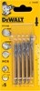 Изображение Dewalt Brzeszczot do drewna i laminatu typ T HCS 76x47mm podziaka 1,4mm 5szt. (DT2168-QZ)
