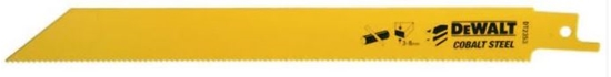 Изображение Dewalt Brzeszczoty do metalu ze stali kobaltowej 203mm podziaka zbów 1.8mm - DT2323