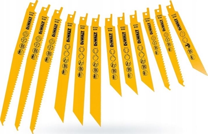 Изображение DeWalt DT2445-QZ Säbelsägeblatt-Set 12-tlg.
