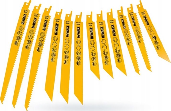 Изображение DeWalt DT2445-QZ Säbelsägeblatt-Set 12-tlg.