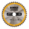 Изображение Dewalt Pia tarczowa 216x30mmx40z (DT1953-QZ)