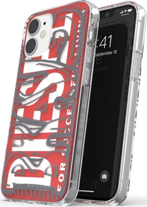 Attēls no DIESEL SNAP CASE CLEAR IPHONE 12 MINI CZERWONY standard