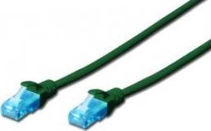 Изображение Digitus DIGITUS CAT 5e U-UTP patch cable PVC AWG 26/7 length 15m color green