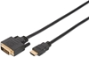 Изображение Kabel Digitus HDMI - DVI-D 2m czarny (DB-330300-020-S)